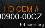 hd 90900-00CZ genuine part number