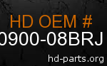 hd 90900-08BRJ genuine part number