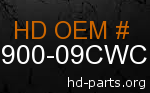 hd 90900-09CWC genuine part number