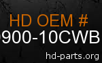 hd 90900-10CWB genuine part number