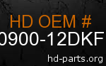 hd 90900-12DKF genuine part number