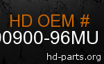 hd 90900-96MU genuine part number