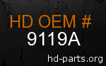 hd 9119A genuine part number