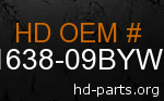 hd 91638-09BYW genuine part number