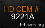 hd 9221A genuine part number