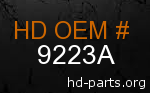 hd 9223A genuine part number