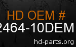 hd 92464-10DEM genuine part number