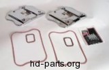 V-Twin Manufacturing Chrome Rocker Top Covers