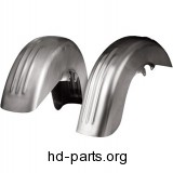 Bagger-Werx Smooth Front Fender for 16″ to 