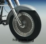 J&P Cycles® Steel Front Fender for Fat Boy