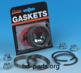 Genuine James Exhaust Gasket Kit with Tappere